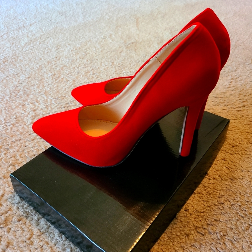 Shoes, size 41, red